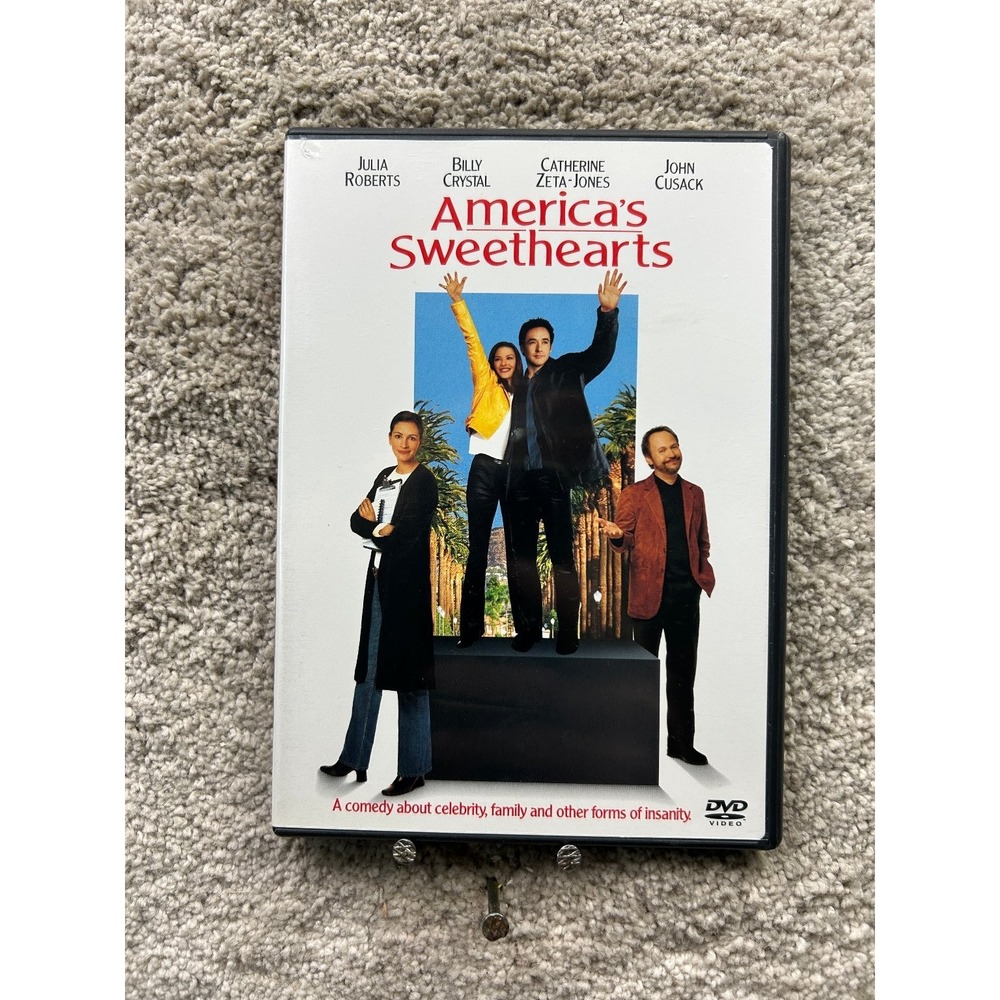 America's Sweethearts DVD 2001 Julia Roberts Billy Crystal‎ John Cusack Comedy